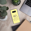Sage Wisdom Haiku With Sparrow on Samsung Phone Case