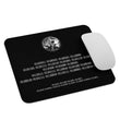 Binary Instructions To Keep Moving The World Forward With Venusian Earth In White on Mouse Pad