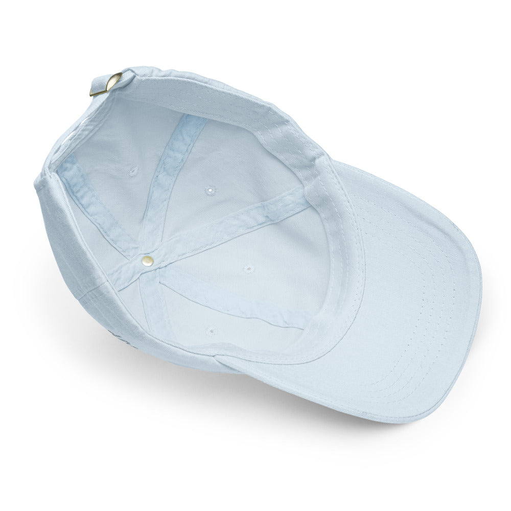 Leadership In Silver Embroidery On Pastel Baseball Cap