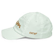 Team In Celluloid Embroidery On Pastel Baseball Cap