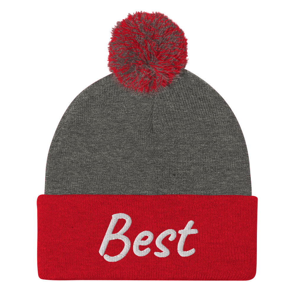 Best In Diamond Embroidery On Pom Pom Beanie