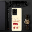 Descendants Need Ancestors Haiku With Pagoda on Samsung Phone Case