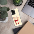 Descendants Need Ancestors Haiku With Pagoda on Samsung Phone Case
