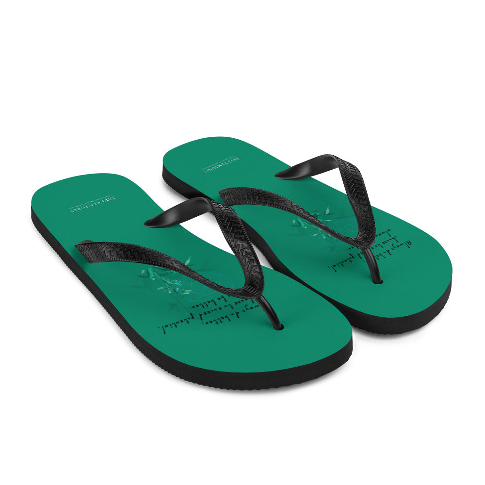 Always Better Haiku With Lilies on Flip Flops