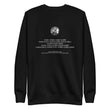 Binary Instructions To Keep Moving The World Forward With Venusian Earth In White on Unisex Fleece Pullover