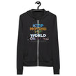 Environmental Causes Keep Moving The World Forward on Unisex Lightweight Zip Hoodie
