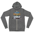 Environmental Causes Keep Moving The World Forward on Unisex Lightweight Zip Hoodie