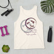 Courage To Begin Haiku With Fish on Men's Premium Tank Top