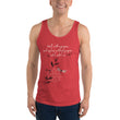 Walk With A Purpose Haiku With Dragonfly on Men's Premium Tank Top