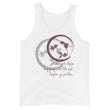 Courage To Begin Haiku With Fish on Men's Premium Tank Top