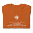 Binary Instructions To Keep Moving The World Forward With Venusian Earth In White on Unisex Premium T-Shirt - L-XL