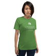 Binary Instructions To Keep Moving The World Forward With Venusian Earth In White on Unisex Premium T-Shirt - 2XL-5XL