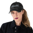 Wealth In Silver Embroidery on Vintage Baseball Cap