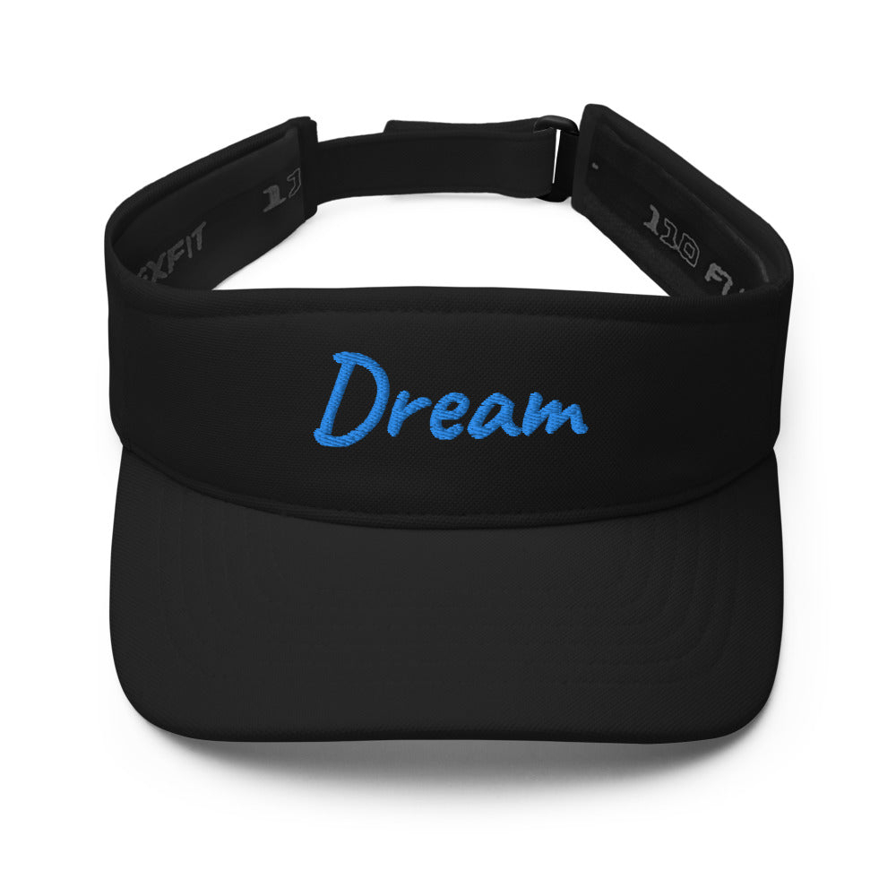 Dream In Sapphire Embroidery On Visor