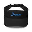 Dream In Sapphire Embroidery On Visor