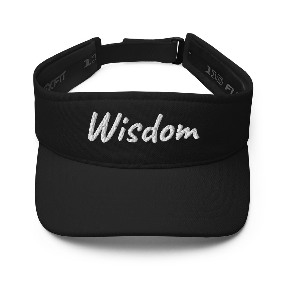 Wisdom In Marble Embroidery On Visor