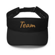Team In Celluloid Embroidery On Visor