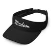 Wisdom In Marble Embroidery On Visor