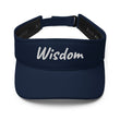 Wisdom In Marble Embroidery On Visor