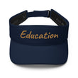 Education In Copper Embroidery On Visor