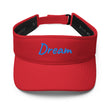 Dream In Sapphire Embroidery On Visor