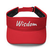 Wisdom In Marble Embroidery On Visor