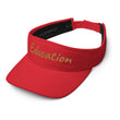Education In Copper Embroidery On Visor