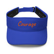 Courage In Amber Embroidery On Visor