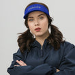 Leadership In Silver Embroidery On Visor