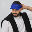 Leadership In Silver Embroidery On Visor