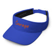 Courage In Amber Embroidery On Visor