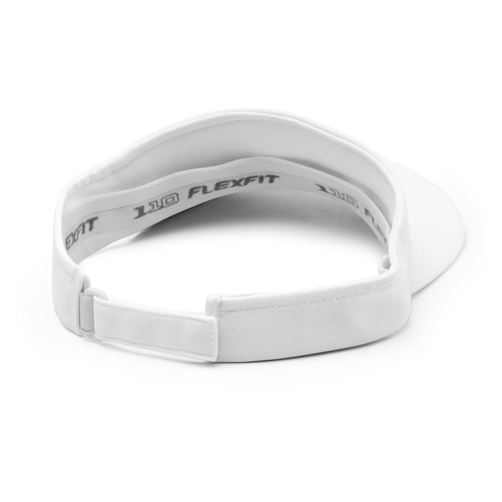 Leadership In Silver Embroidery On Visor