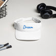 Dream In Sapphire Embroidery On Visor