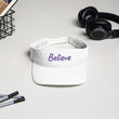 Believe In Amethyst Embroidery On Visor