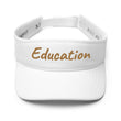 Education In Copper Embroidery On Visor