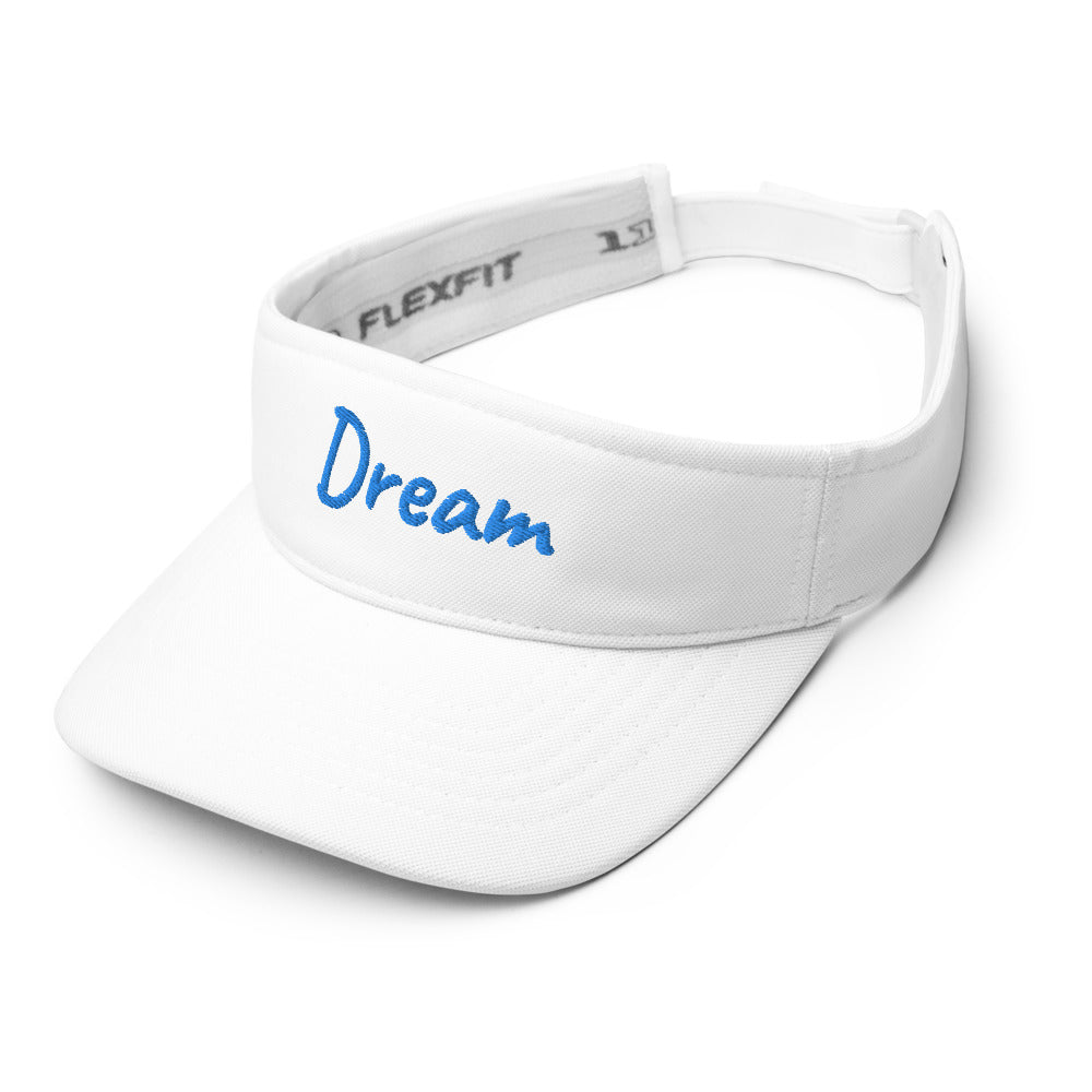 Dream In Sapphire Embroidery On Visor
