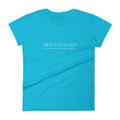 5813 Ventures Logo In Pearl on Women's Fashion Fit T-Shirt