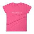 5813 Ventures Logo In Pearl on Women's Fashion Fit T-Shirt