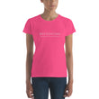 5813 Ventures Logo In Pearl on Women's Fashion Fit T-Shirt