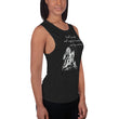 Lead By Example Haiku With Mountain Shrines on Women's Muscle Tank Top