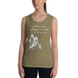 Lead By Example Haiku With Mountain Shrines on Women's Muscle Tank Top