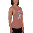 Lead By Example Haiku With Mountain Shrines on Women's Muscle Tank Top