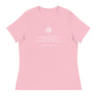 Binary Instructions To Keep Moving The World Forward With Venusian Earth In White on Women's Relaxed Fit T-Shirt