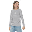 Binary Instructions To Keep Moving The World Forward With Venusian Earth In White on Youth Long Sleeve T-Shirt