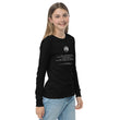 Binary Instructions To Keep Moving The World Forward With Venusian Earth In White on Youth Long Sleeve T-Shirt