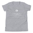 Binary Instructions To Keep Moving The World Forward With Venusian Earth In White on Youth Premium T-Shirt