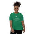 Binary Instructions To Keep Moving The World Forward With Venusian Earth In White on Youth Premium T-Shirt